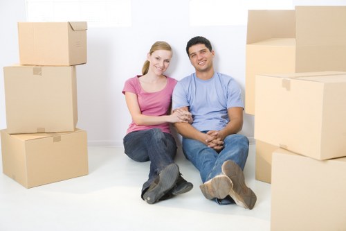 Camden moving service handling household items with care