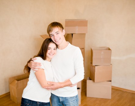 Office relocation team preparing a Camden business move