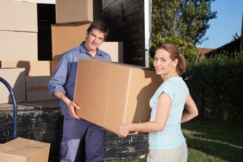 Packing and loading process for a local move in Camden