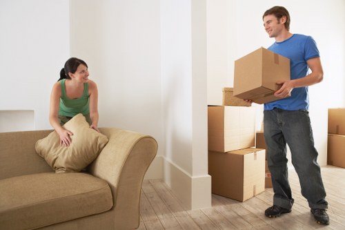 Camden flat move with boxes and stairs access